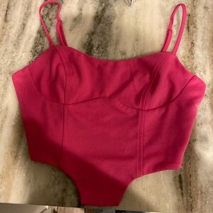 Forever 21 Pink Crop Top